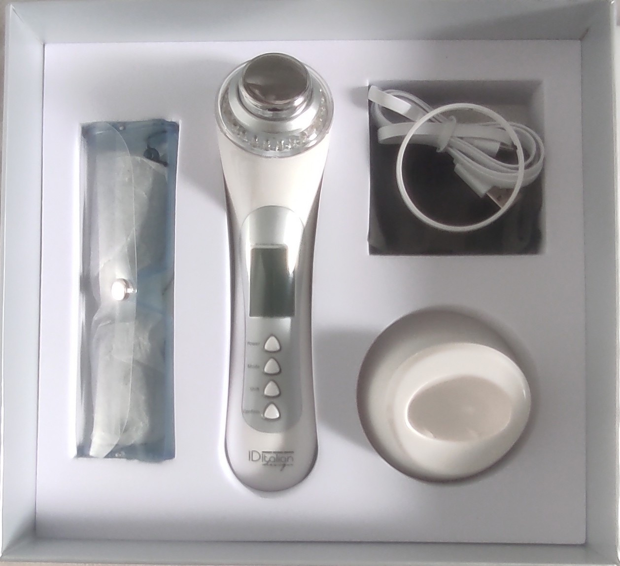 Beauty 5 in 1 Ultrasonic Photon & Ions – Ultrasuoni Fotoni E ioni Cura Viso