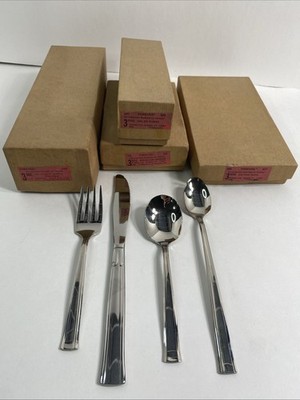 Oneida FOREVER All American Stainless Flatware New 144 Piece Forks Knives Spoons