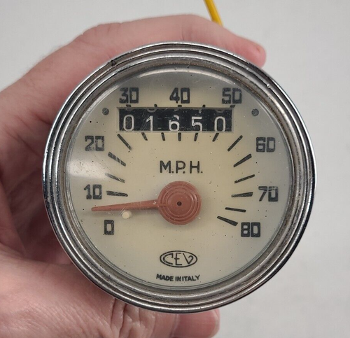 1976 Benelli Wards Riverside 125 Motorcycle Speedometer