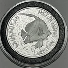 Laulaufau Longfin Bannerfish Collector Coin 1 Troy Oz .999 Fine Silver Round 999