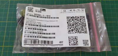 Bourns 3224W-1-101E TRIMMER 500 OHM 0.25W J LEAD TOP 10Stk _0,1_5
