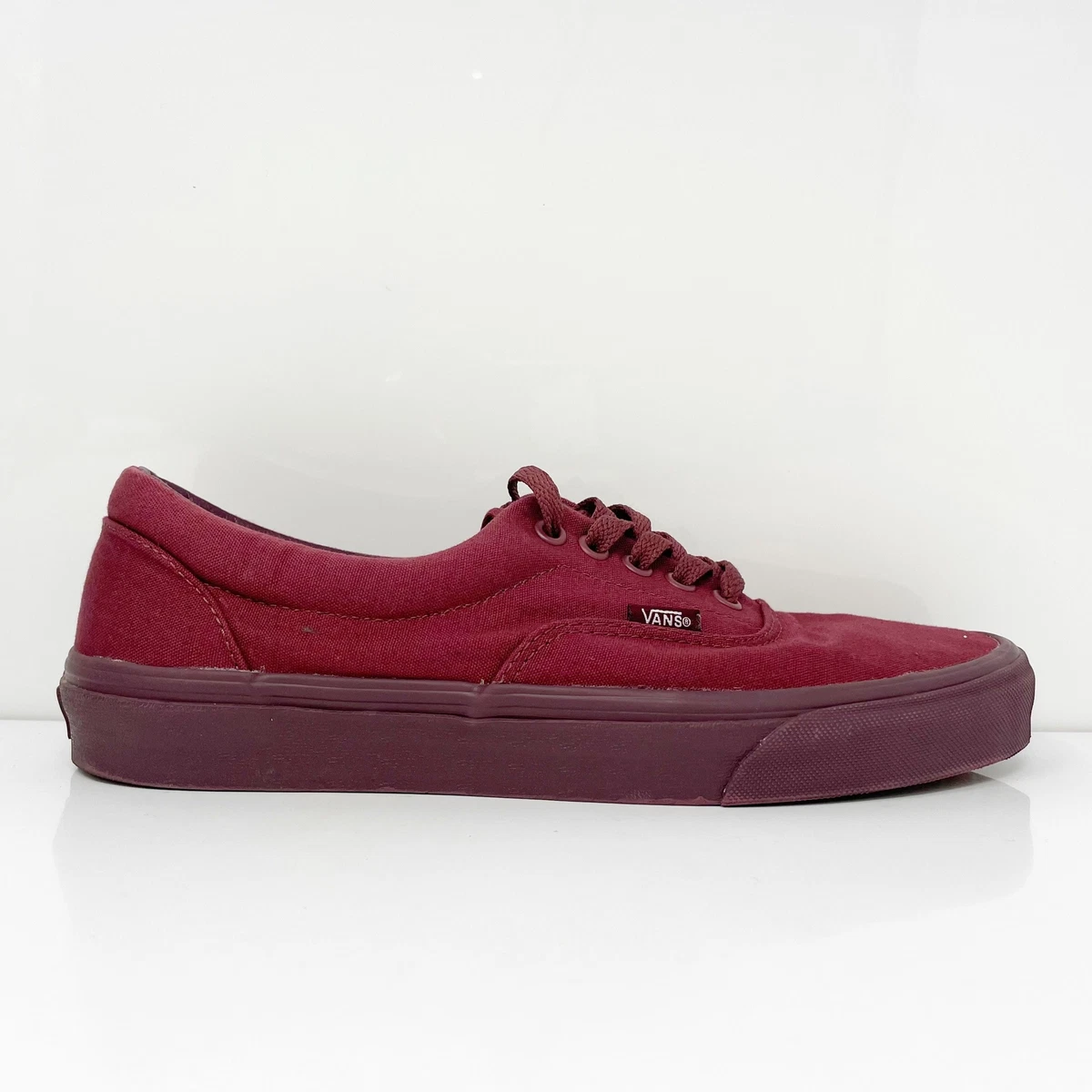 Vans red hotsell casual shoes