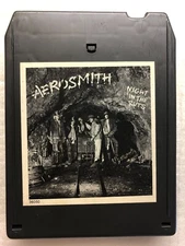 *** AEROSMITH NIGHT IN THE RUTS 8 TRACK TAPE NEW PAD/SPLICE NICE ***
