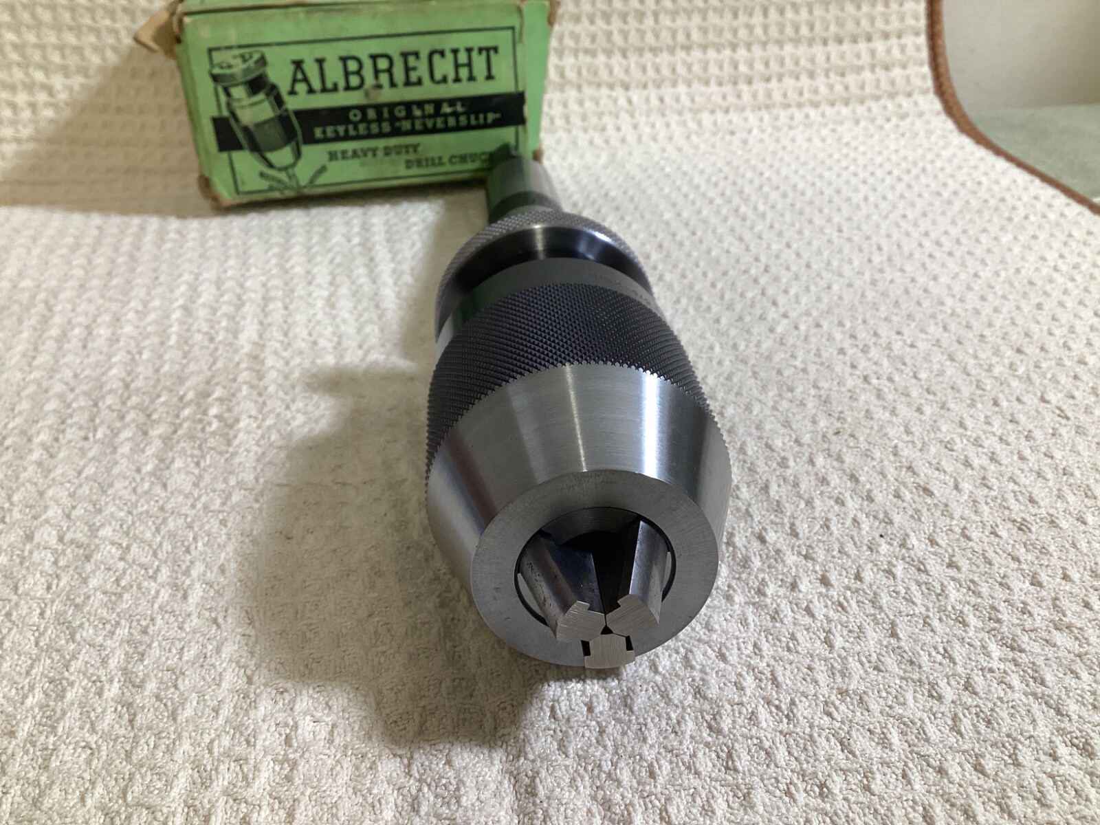 ALBRECHT KEYLESS DRILL CHUCK C130 1 MM - 13 MM FOR SOUTHBEND,BRIDGEPORT,LOGAN