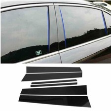 For Honda Civic 2006-2011 Glossy Black Pillar Posts Covers Window Door Trim 6pcs For Honda Civic 2006-2011 Glossy Black Pillar Posts Covers Window Door Trim 6pcs