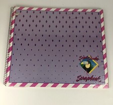 Mead Super Shades Toucan Purple Scrapbook 12x14 36 Sheets Vintage 1985 Sealed