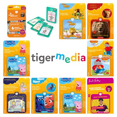 tigermedia tigercard für tigerbox Hörspiel Audio Top Angebot  wildcard tigertone