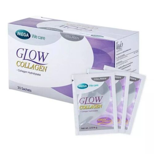 Glow Collagen Mega We Care Supplements Whitening Reduce Wrinkles Freckles - Photo 1 sur 12