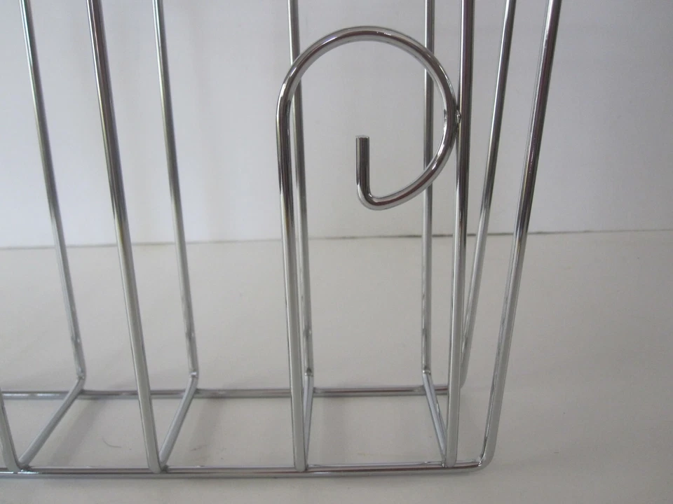 Soporte organizador de baño cromado InterDesign clásico sobre tanque Foto 4 de 4