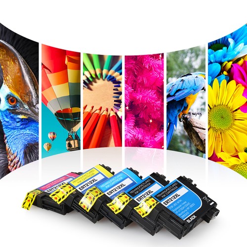 5PK T212XL 212XL Ink Cartridges For Epson 212 XP-4105 XP-4100 WF-2830 WF-2850 - Picture 5 of 5