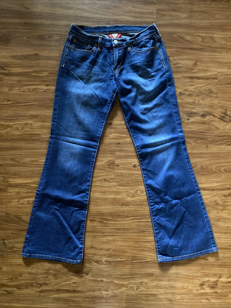 Lucky Brand Vintage 90s Rare Women s Denim Jeans Flare Bell Bottom