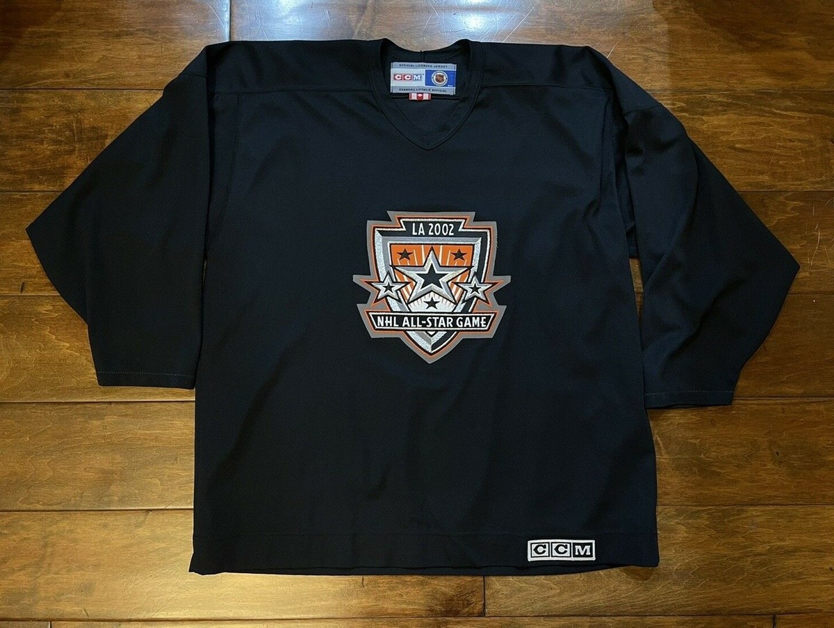 Los Angeles 2002 NHL All Star Game CCM Black Hockey Jersey