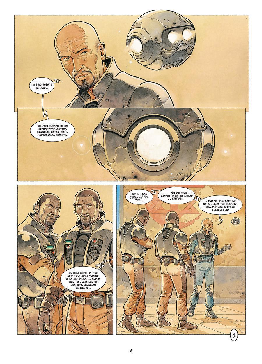 Thumbnail - On Mars_. Band 3 | Die, Die Bleiben | Sylvain Runberg | Deutsch | Buch