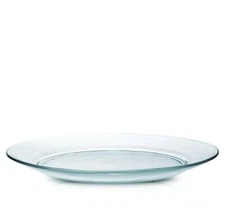 Lys Clear Glass 11 Inch Dinner Plate Set Of 6