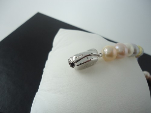 Honora Ming Multicolor Cultured 9mm Pearl Necklace Sterling Silver Clasp 20" - Picture 9 of 12