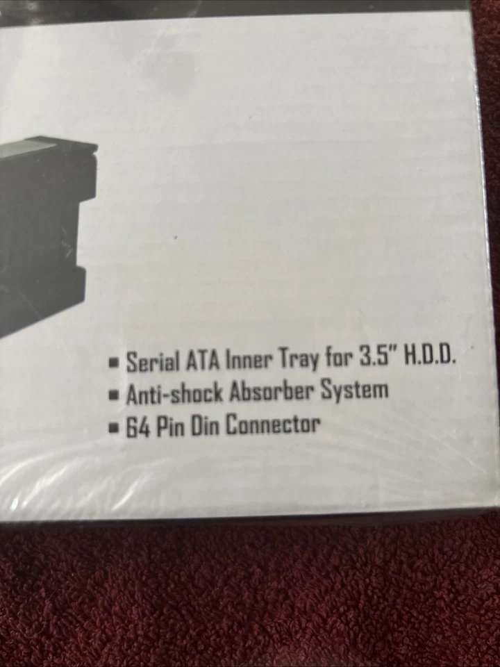 Kingwin KF-813-BK 3.5” SATA HDD Aluminum Tray Caddy Hot Swap Replacement – New - Image 2 of 4