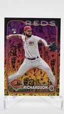 2024 Topps Series 2 Lyon Richardson RC Summer Holiday Statue Of Liberty Reds