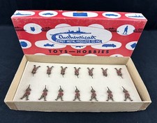 Authenticast Comet Toy Soldiers - Russian Infantry Prone - Metal - All Original