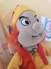 The Disney Store Black Cauldron Beanie Plush Fair Folk 10" Toy Stuffed Man Elf