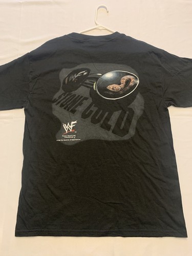 WWF WWE VINTAGE STONE COLD STEVE AUSTIN Adult Large NO MERCY 1999 New W/ Tags - Picture 10 of 12