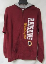 Washington Redskins Youth Size XL 16/18 Full Zip Hoodie/Sweatshirt A1 6318