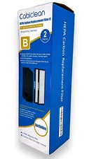 Cabiclean Germ Guardian Filter B - Includes 1 HEPA Filter & 8 Carbon Filters