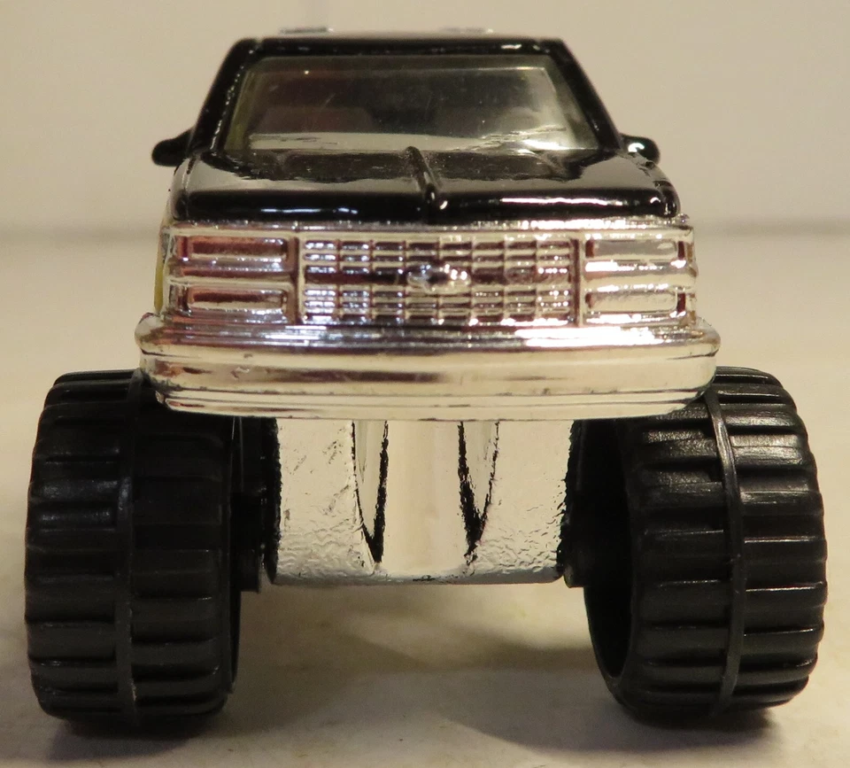 СПИЧЕЧНЫЙ КОРОБОК ЖЕЛТАЯ КОРОБКА NO72 CHEVY K-1500 ПИКАП поднятый отдельный игрушечный грузовик Chevrolet - Изображение 4 из 4