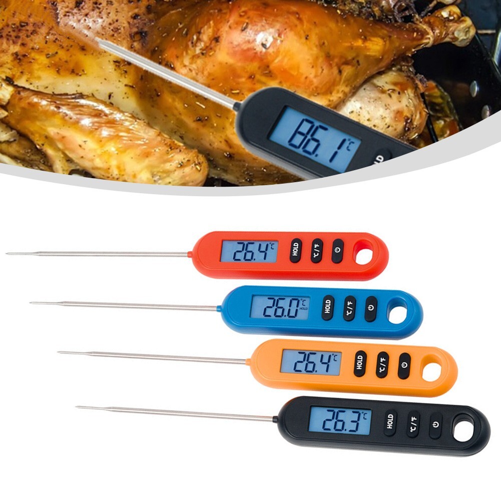 Kitchen Meat Thermometer for Grilling and Cooking with Temperature Probe-image