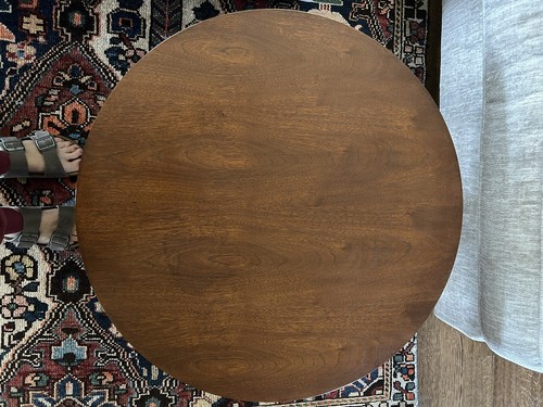 Edward Wormley Dunbar furniture round table mid-century antique - Picture 3 of 10