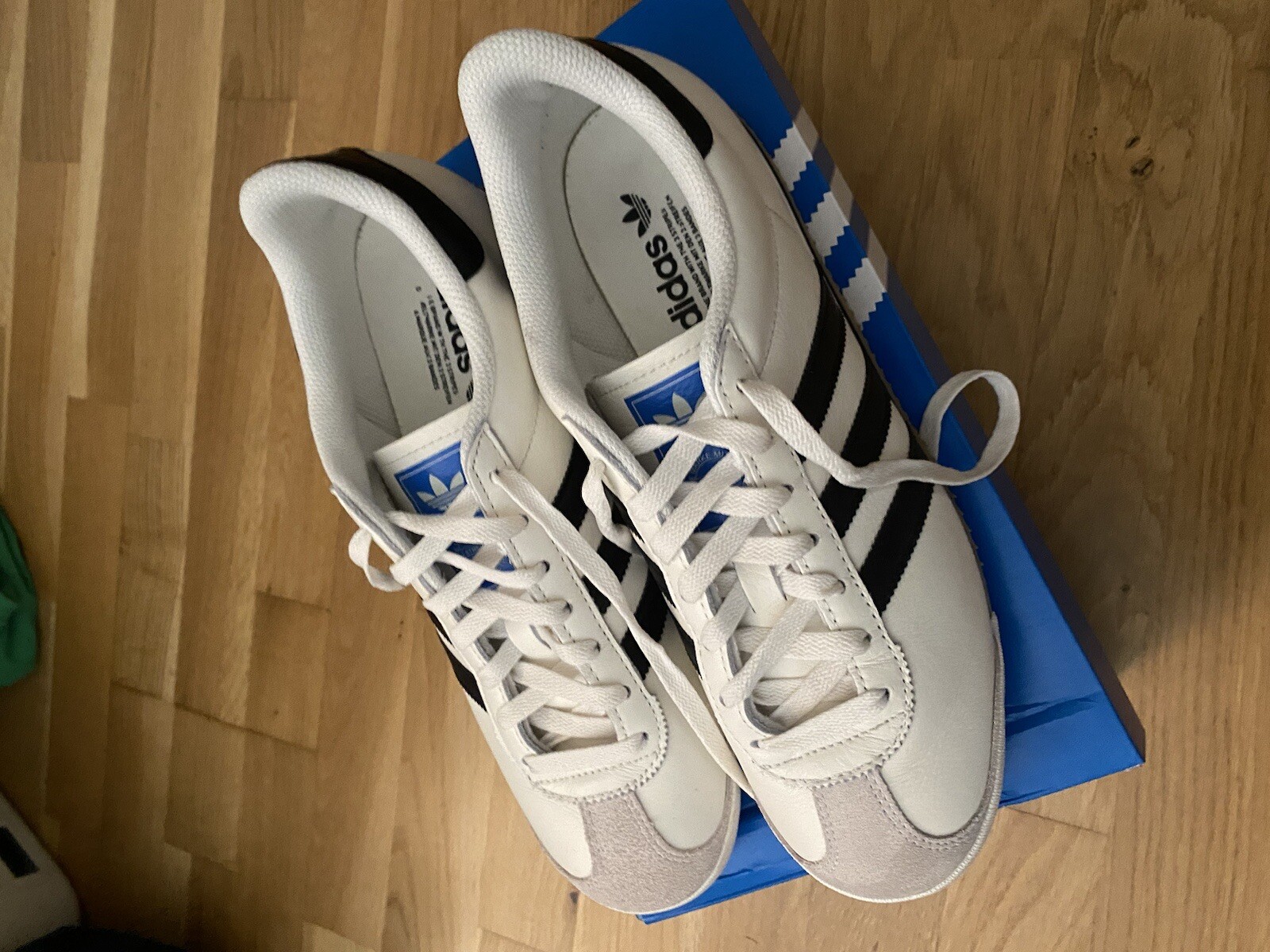 adidas kick trainers k74 Size 9 with box eBay