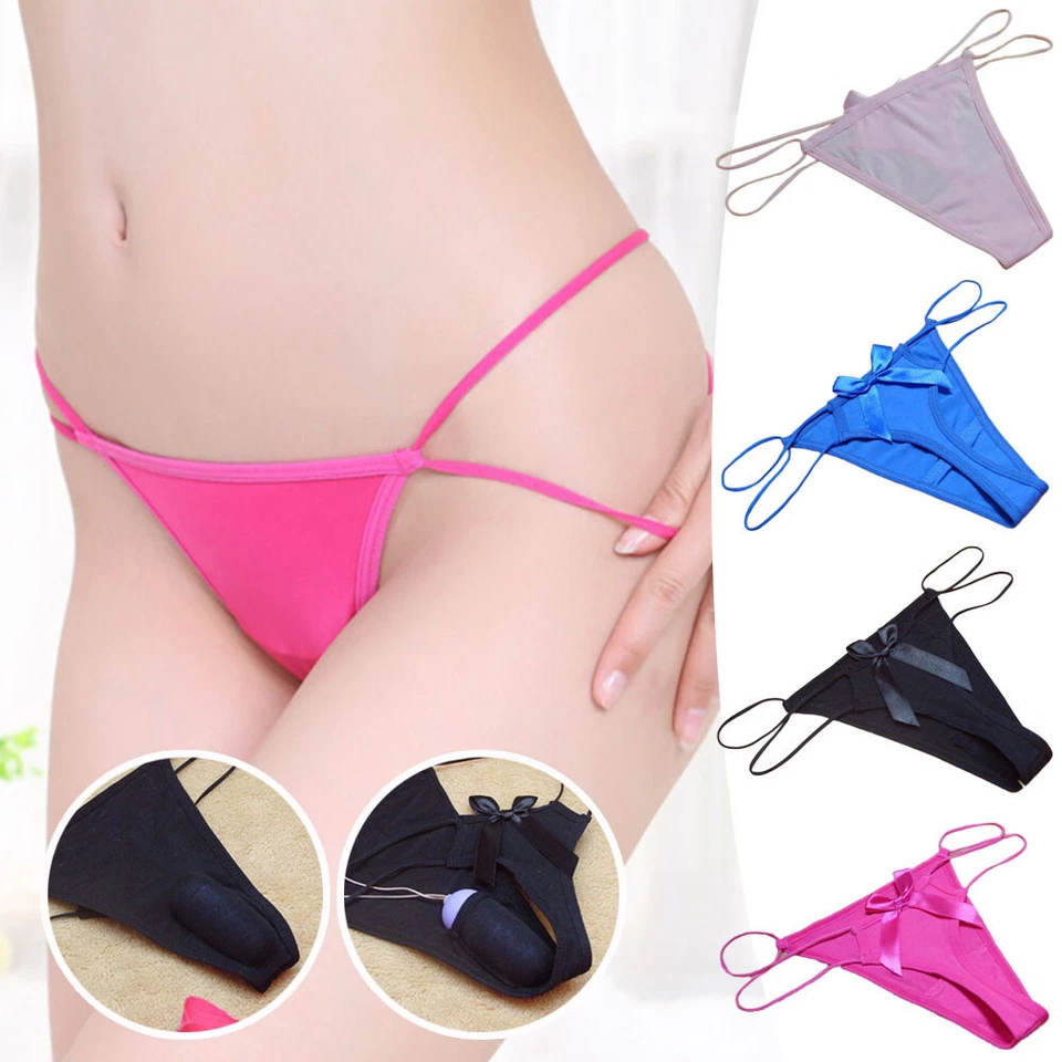 Tragbarer Kabelloser Damen-Slip Mit Vibrator Und Fernbedienung Se х - Bild 3 von 4