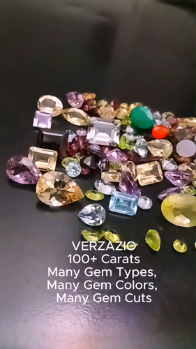 100+ CT MIX LOT LOOSE FACETED NATURAL GEMSTONES MIXED GEMS WHOLESALE LOOSE GEM - Video 1 of 1