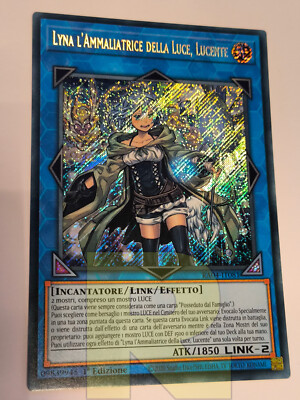 Lyna the Wizard of Light, Shining   Rare Secret RA04-IT081   Italian