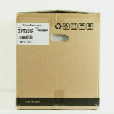 Clinton Electronics CE-PTZ30XHDRS (White) HD-SDI PTZ Camera MSRP: $3K j184 