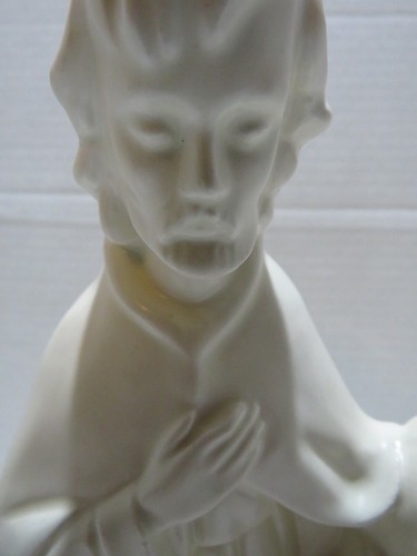 VTG HANDMADE CERAMIC NATIVITY FIGURINE-MARY, JESUS, JOSEPH - Picture 3 of 7