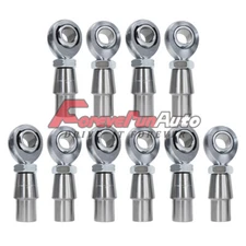 Chromoly 5 Pair 3/4 x 3/4-16 Rod End Kit Heim Joints Ends XMRL12 Bung .120 Wall