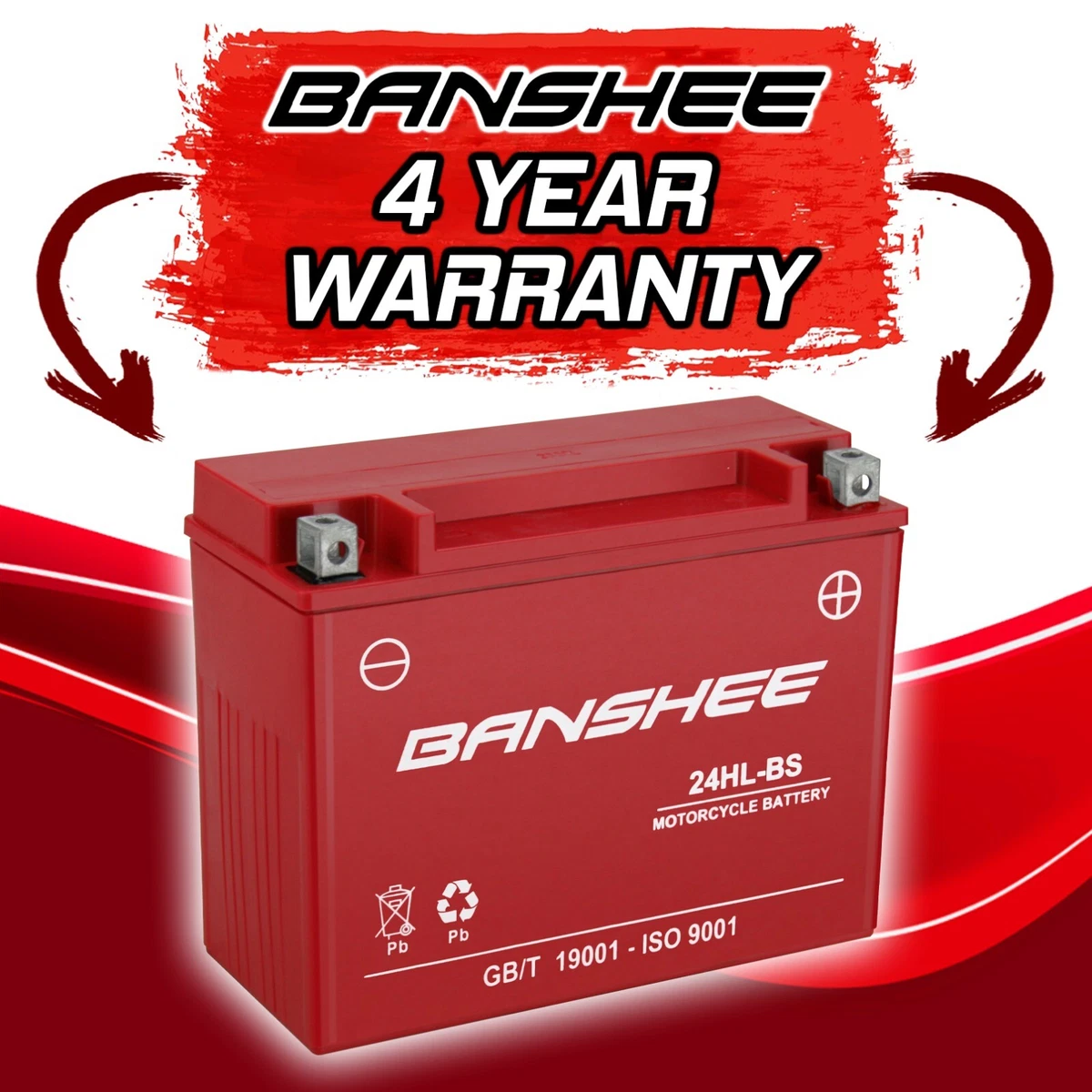 Parts Unlimited Heavy Duty 12-Volt Battery - C50-N18L-A3 for 1988-2000 Parts Unlimited Heavy Duty 12-Volt Battery - C50-N18L-A3 for 1988-2000