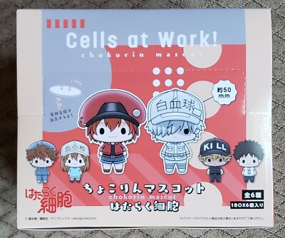 Chokkorin Chokorin Mascot Cells at Work Mini Figure 6Pack BOX Megahouse