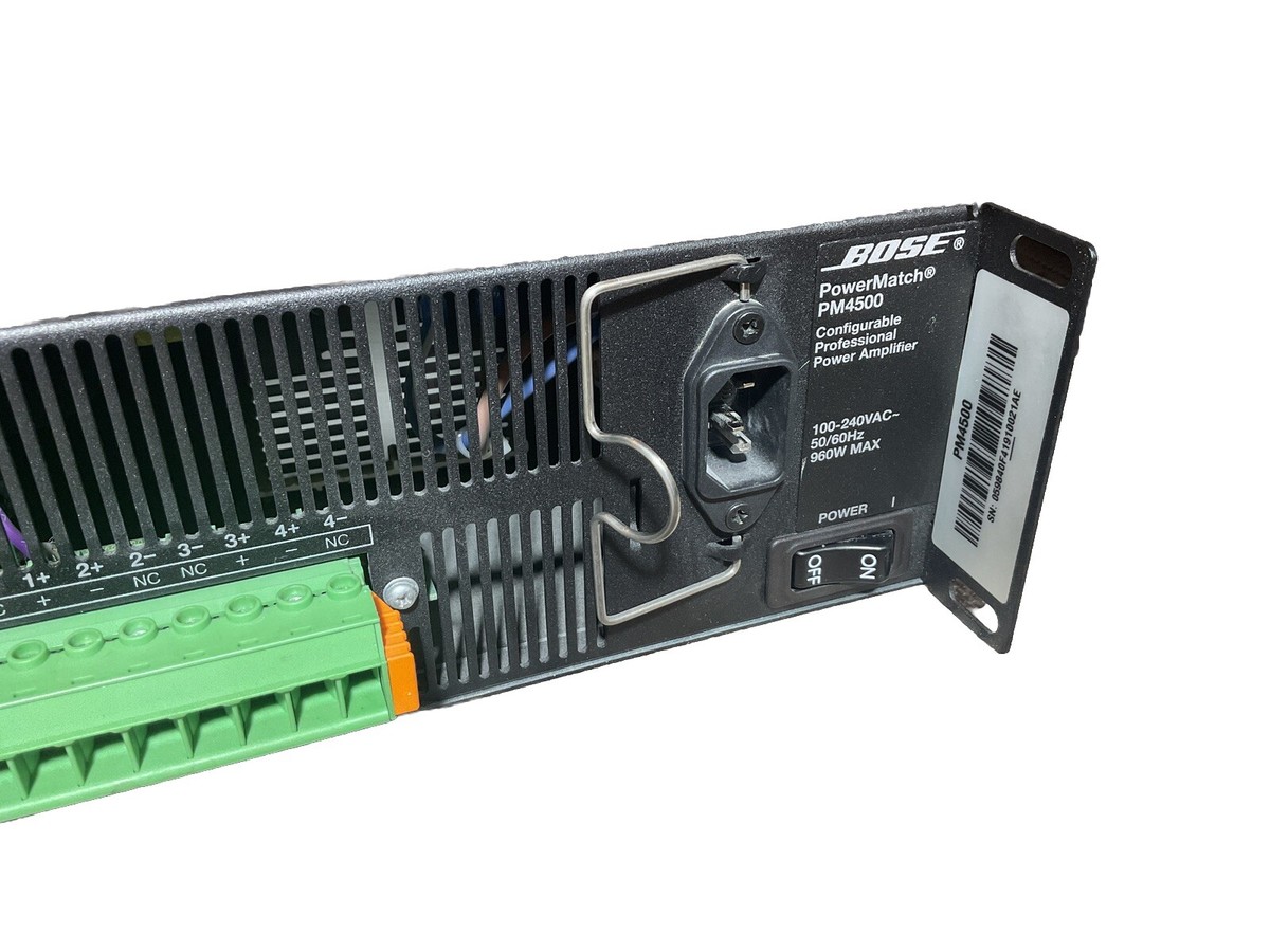 Bose PowerMatch PM4500 Professional Configurable Power