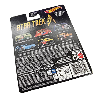 Hot Wheels x Star Trek 50th Anniversary • Quick D-Livery Captain