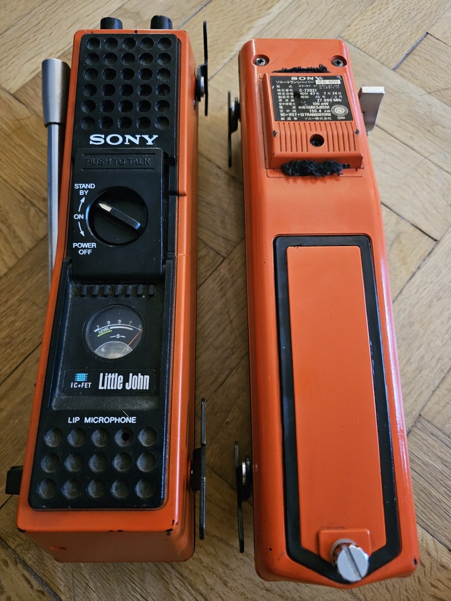 【送料無料】SONY トランシーバー ICB-600 Sony Little John ICB 600 Radios Walkie Talkies. | eBay