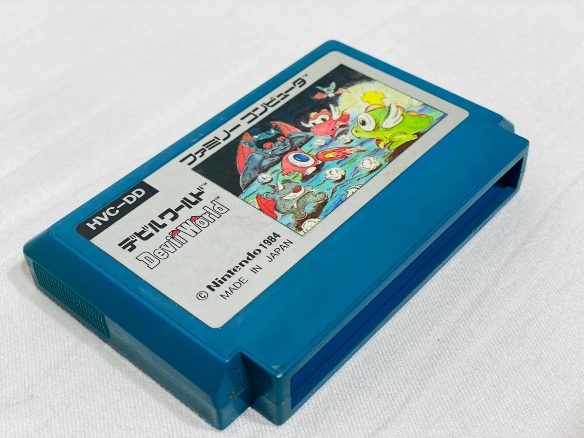 Nintendo Famicom Devil World Cartridge Only FC NES JP Japan Nintendo Famicom Devil World Cartridge Only FC NES JP Japan