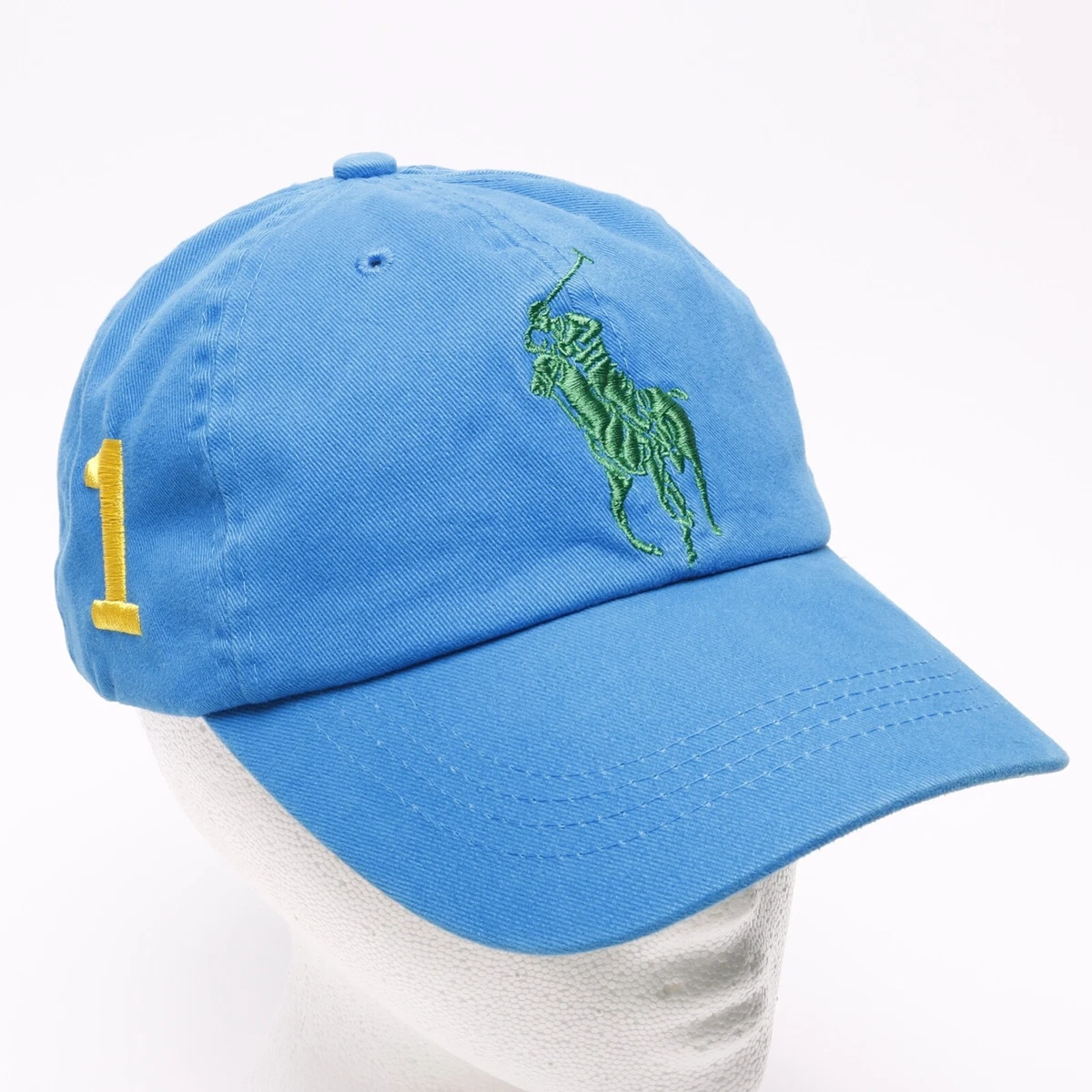 Ralph Lauren Fragrances Big Pony 1 Blue Green Strap Back Ball