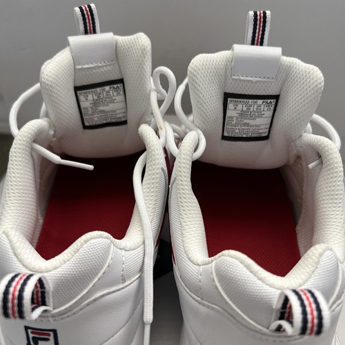 Zapatos Fila Mujer Rojos 5RM00522-150 Ray Blanco Talla 8 Sin Usar Caja Dañada LEER - Imagen 13 de 24