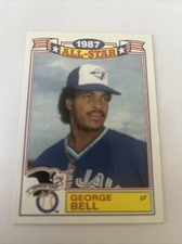 1988 Topps George Bell All Star Commemorative #6 Toronto Blue Jays NM-MINT 