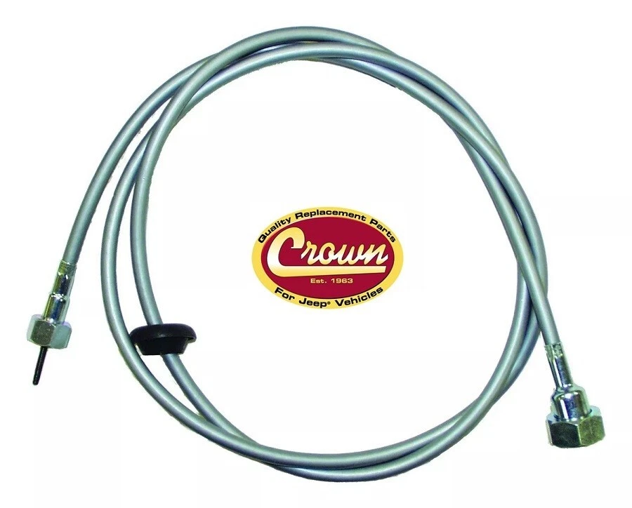 CABLE VELOCÍMETRO CROWN 69" 17208.03 5351777 J5351777 para 77-86 JEEP CJ5 CJ7 CJ8 Foto 2 de 3