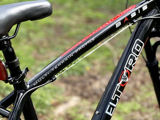 Basis El Toro Hardtail Mountain Bike, 27.5in Wheel, 15in Frame - Black/Red - Image 4 of 4