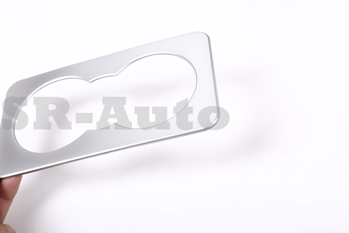 For Range Rover Velar L560 18-22 Rear Row Seat Cup Holder Cover Trim Silver - Picture 11 of 12