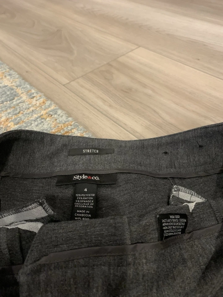 Pantalones pantalones Style & Co talla 4 Foto 2 de 3