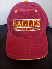 The Game Winthrop Eagles Winthrop University Maroon/Gold Adjustable Cap